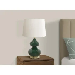 Monarch 24"H Glass Table Lamp Green Best