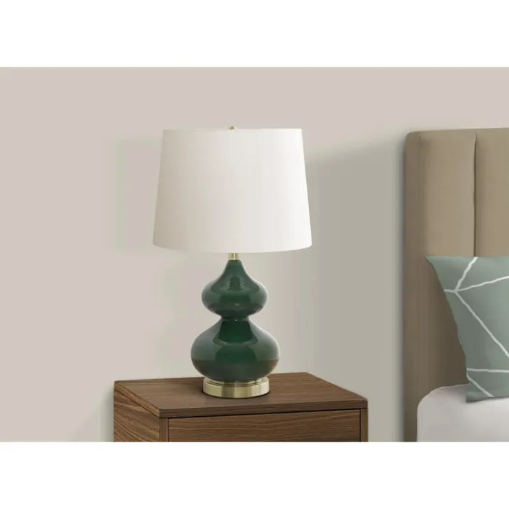 Monarch 24"H Glass Table Lamp Green Best
