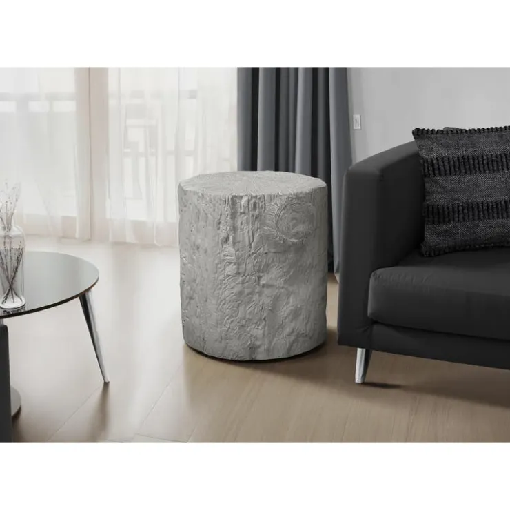 Monarch 25"H Indoor or Outdoor Accent Table - Grey Sale