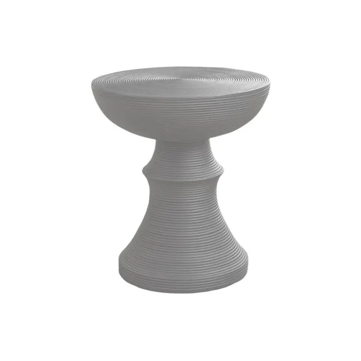 Monarch 25"H Indoor or Outdoor Accent Table - Grey Outlet