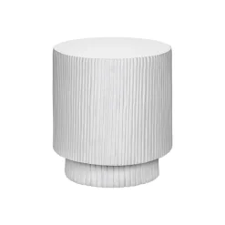 Monarch 25"H Indoor or Outdoor Accent Table - White Online