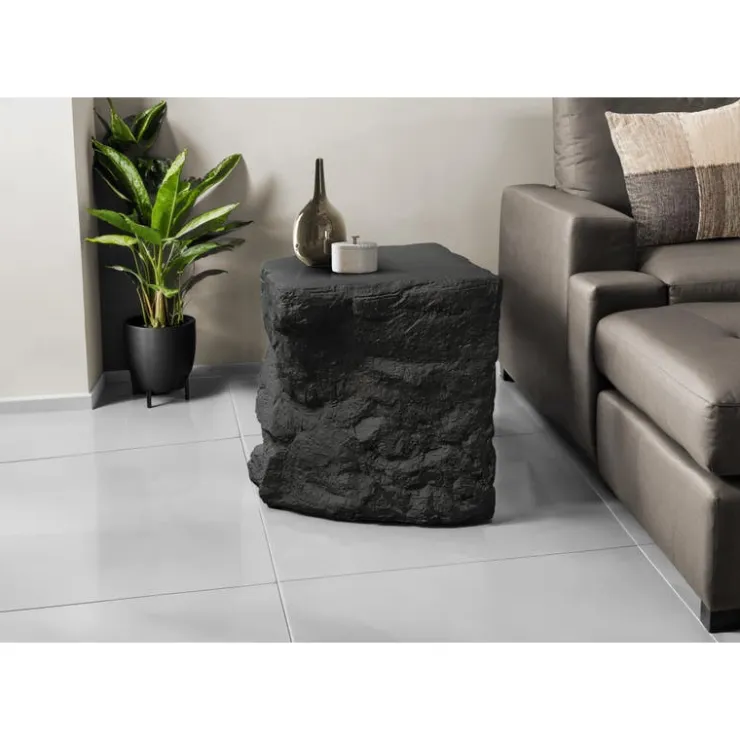 Monarch 25"H Indoor or Outdoor Accent Table - Black New
