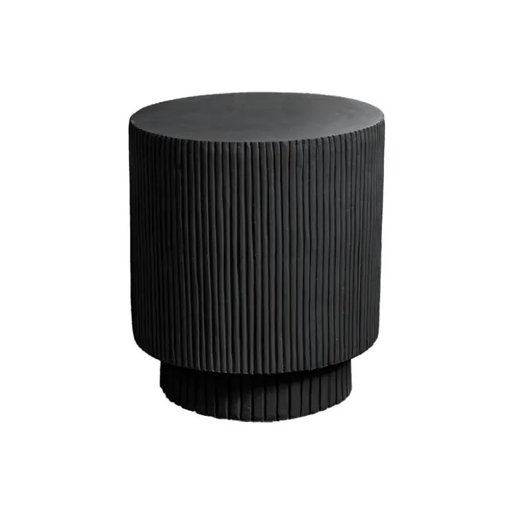 Monarch 25"H Indoor or Outdoor Accent Table - Black Outlet
