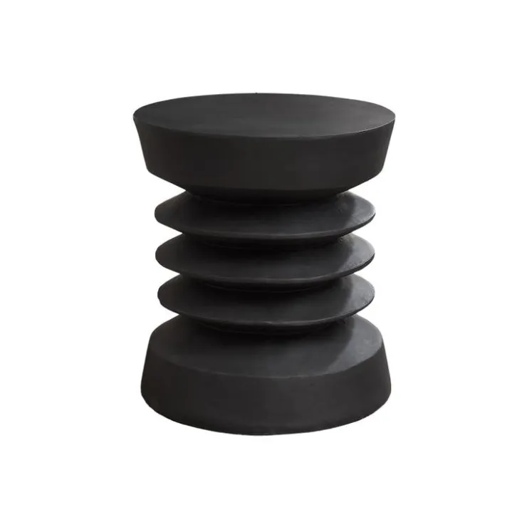 Monarch 25"H Indoor or Outdoor Accent Table - Black New
