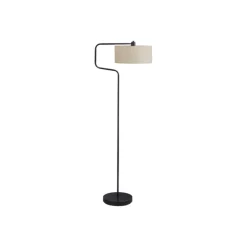 Monarch 61"H Metal Floor Lamp Black Outlet