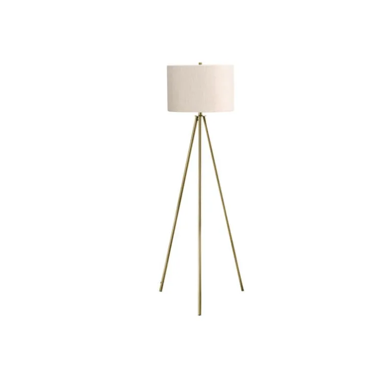 Monarch 63"H Metal Floor Lamp IVORY Discount