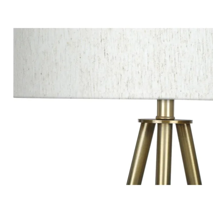 Monarch 63"H Metal Floor Lamp IVORY Discount
