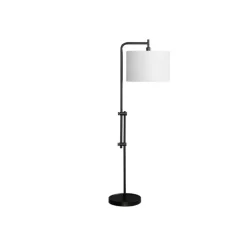 Monarch 63"H Metal Floor Lamp Black Outlet