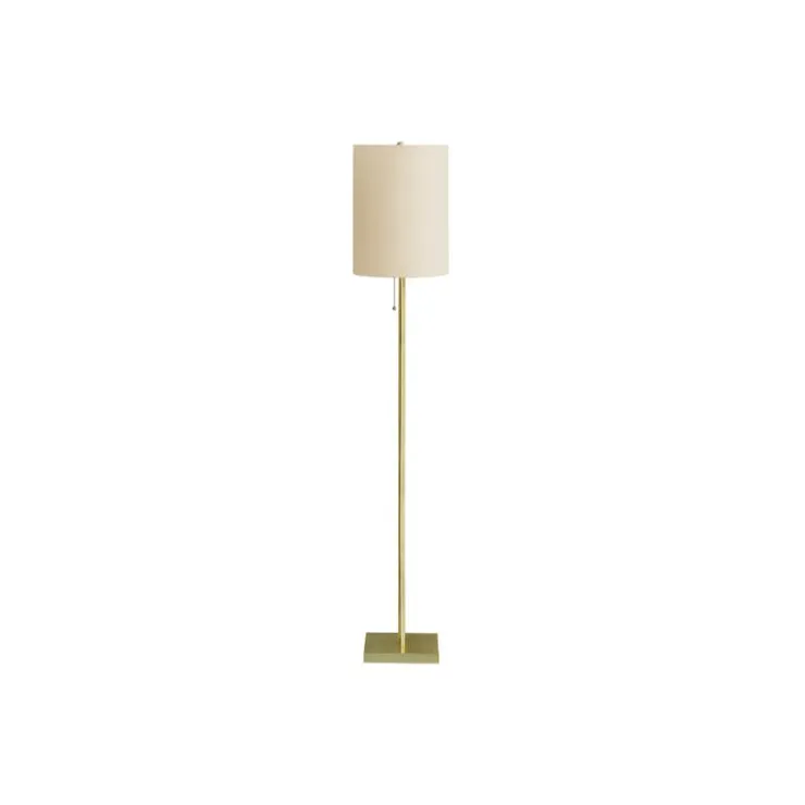 Monarch 62"H Metal Floor Lamp Gold Outlet