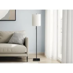 Monarch 64"H Metal Floor Lamp Black Outlet