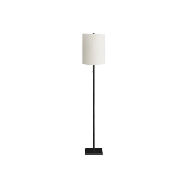 Monarch 64"H Metal Floor Lamp Black Outlet