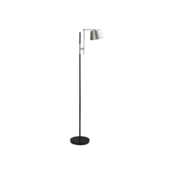 Monarch 65"H Metal Floor Lamp Black Clearance