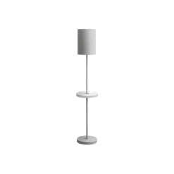 Monarch 62"H Metal Floor Lamp with USB Port Silver Hot