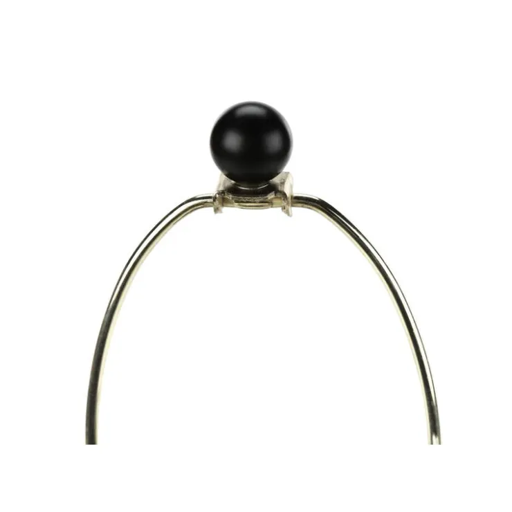 Monarch 26"H Metal Table Lamp Black Best