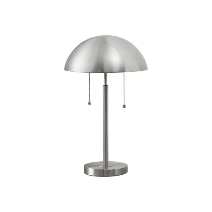 Monarch 20"H Metal Table Lamp Silver Online