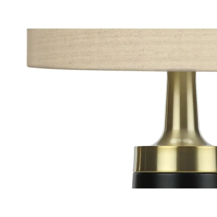 Monarch 28"H Metal Table Lamp Black Outlet