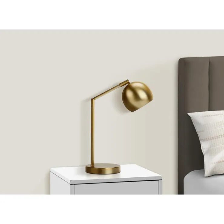 Monarch 19"H Metal Table Lamp Gold Sale