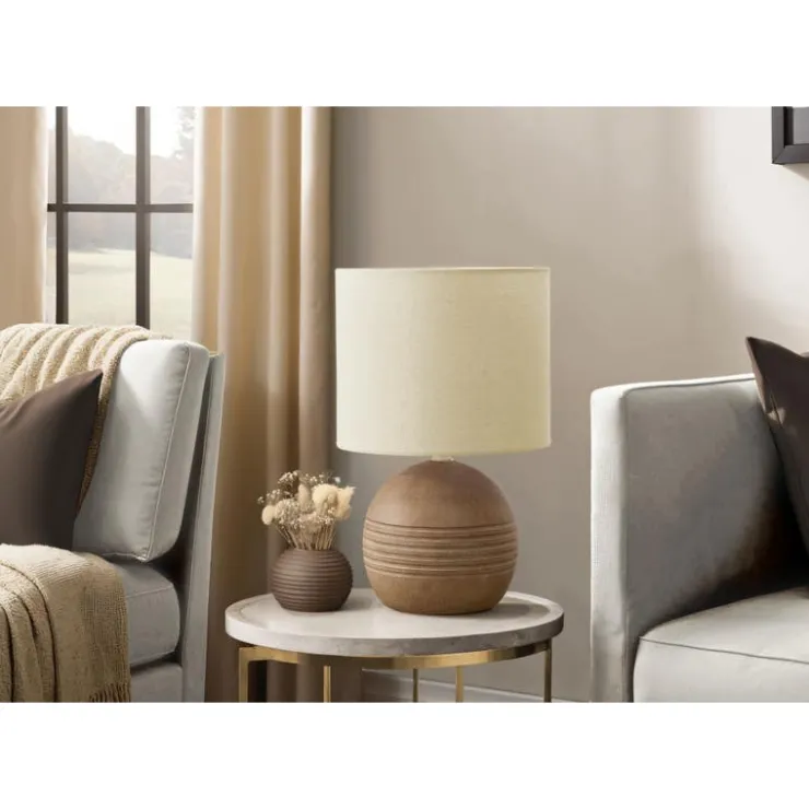 Monarch 15"H Resin Table Lamp Brown Sale