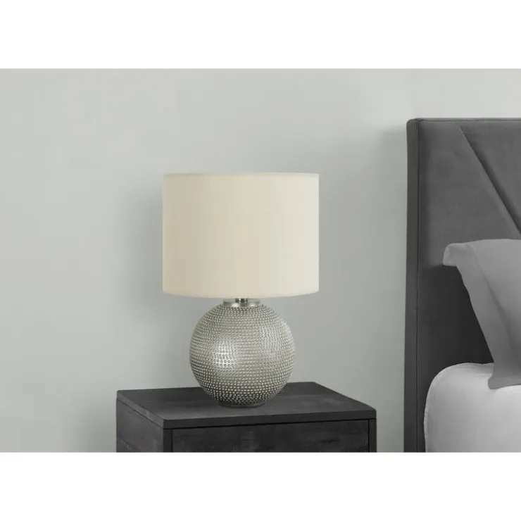 Monarch 19"H Resin Table Lamp Grey Discount