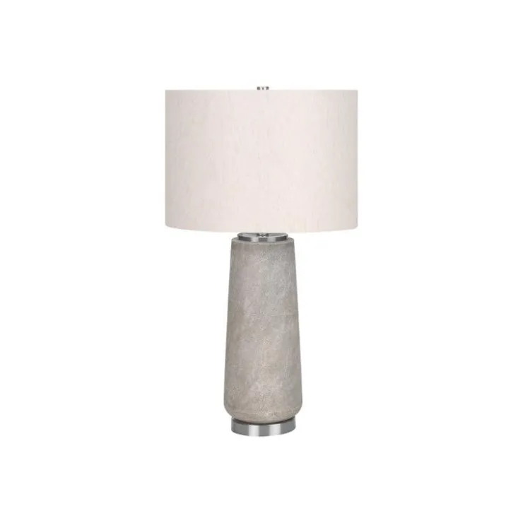 Monarch 29"H Resin Table Lamp Grey Clearance