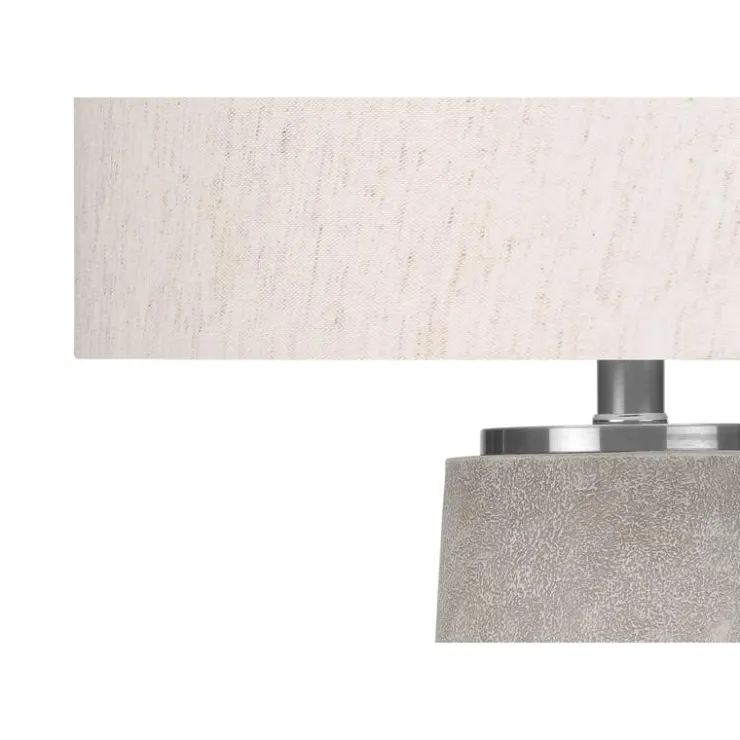 Monarch 29"H Resin Table Lamp Grey Clearance