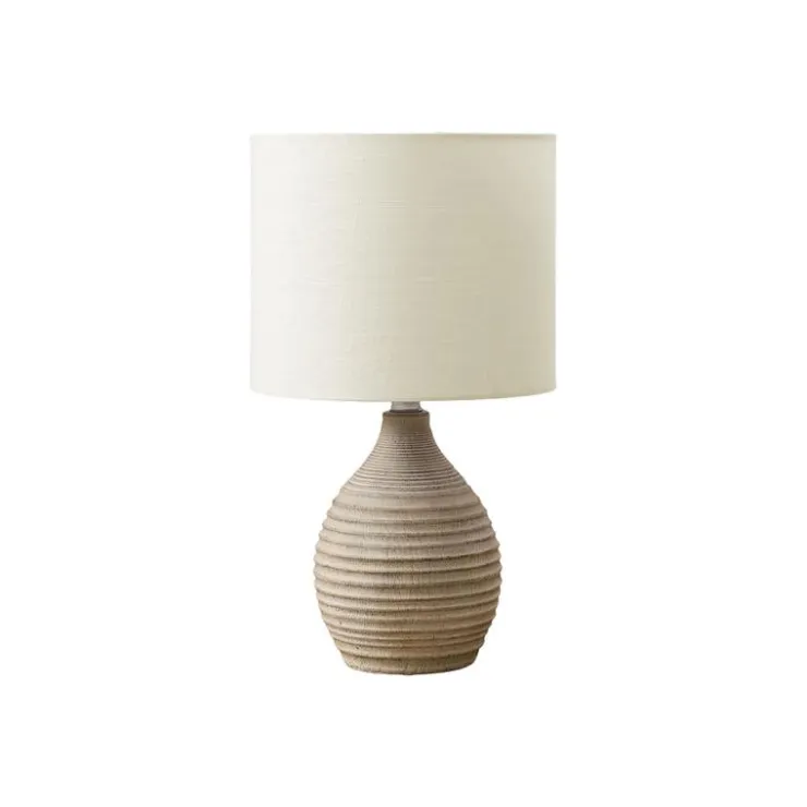 Monarch 17"H Resin Table Lamp Brown Clearance