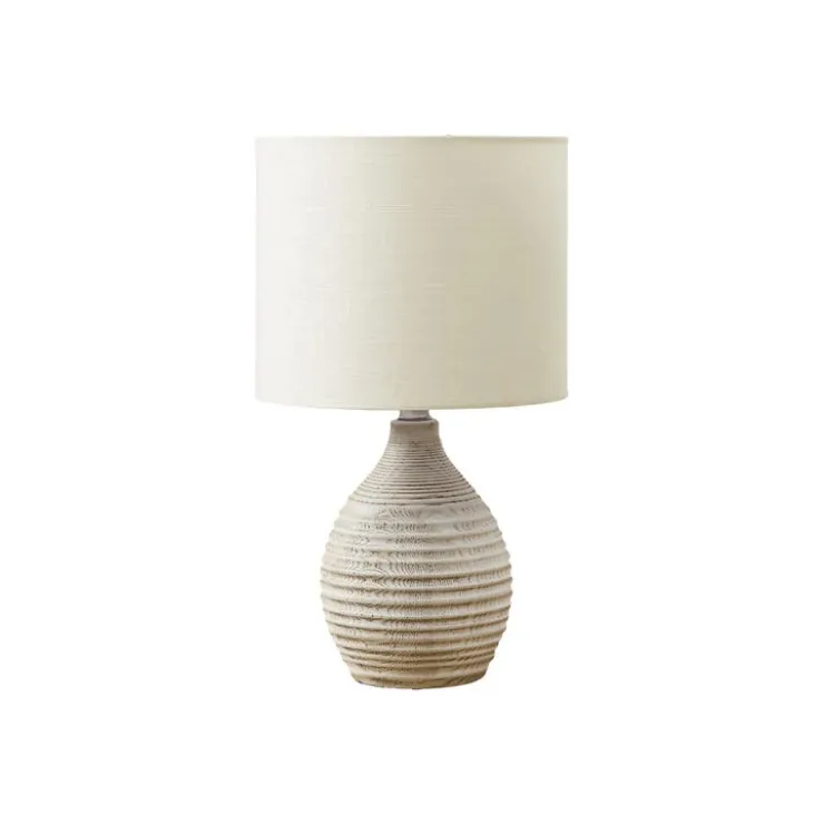 Monarch 17"H Resin Table Lamp Ivory Sale