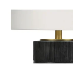 Monarch 24"H Resin Table Lamp Black Online