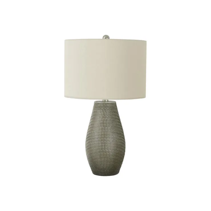 Monarch 24"H Resin Table Lamp Grey Sale