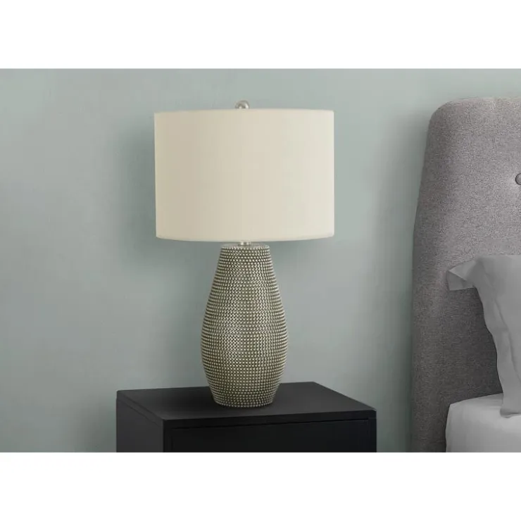 Monarch 24"H Resin Table Lamp Grey Sale