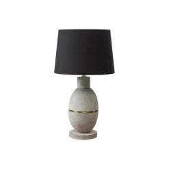 Monarch 25"H Resin Table Lamp Grey Hot