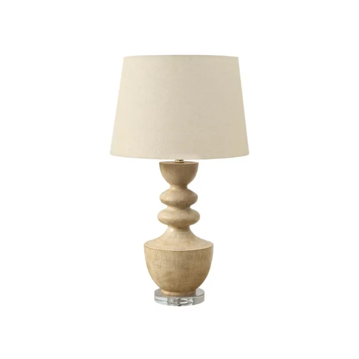 Monarch 28"H Resin Table Lamp Beige Discount