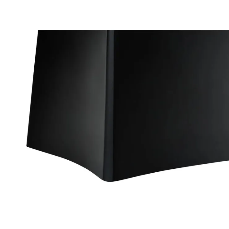 Monarch 27"H Resin Table Lamp Black Clearance