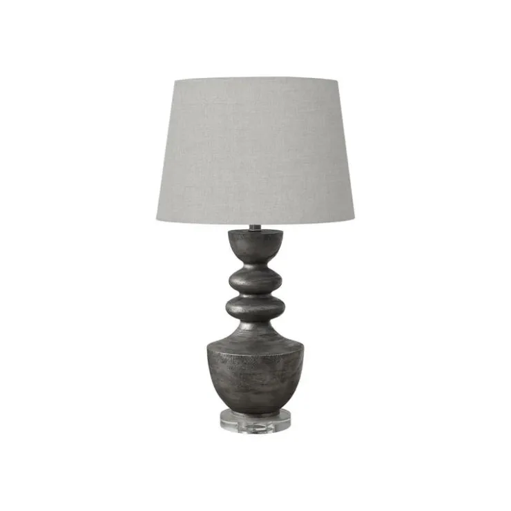 Monarch 28"H Resin Table Lamp Grey Best