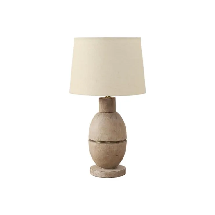 Monarch 25"H Resin Table Lamp Beige