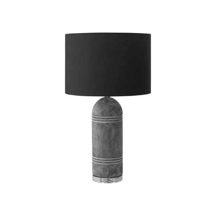 Monarch 28"H Resin Table Lamp Grey Outlet