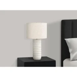 Monarch 28"H Resin Table Lamp Cream Discount