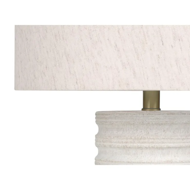 Monarch 28"H Resin Table Lamp Cream Discount