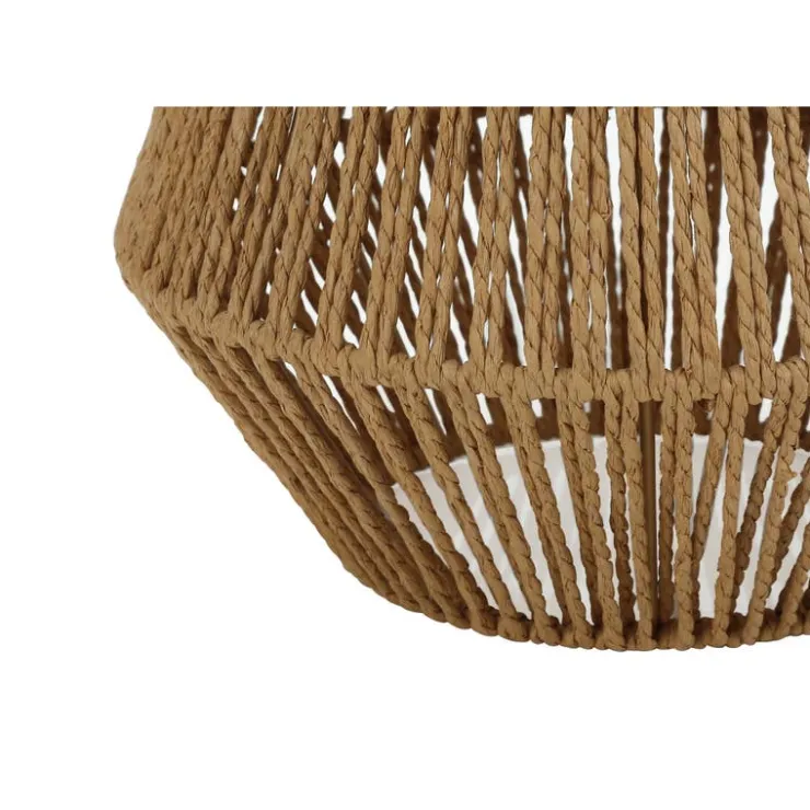 Monarch 22"H Rope Table Lamp Brown Clearance