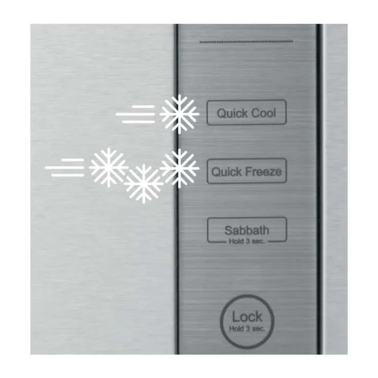 Haier 15 Cu Ft 28 In Refrigerator Bottom Freezer - HRB15N3BGS Stainless Steel New