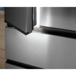 Haier 14,5 Cu Ft 28 In Refrigerator Bottom Freezer, French door - QJS15HYRFS Stainless Steel Outlet