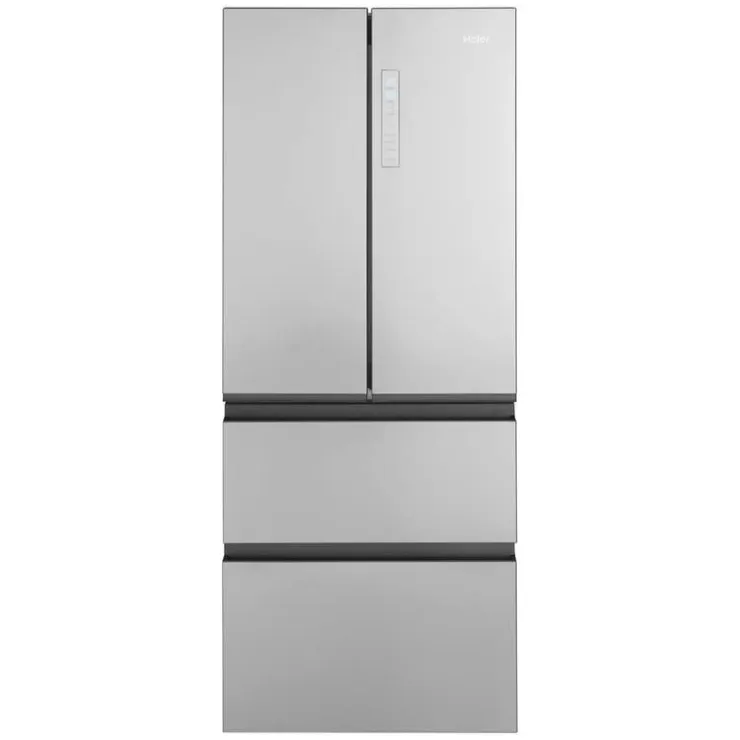 Haier 14,5 Cu Ft 28 In Refrigerator Bottom Freezer, French door - QJS15HYRFS Stainless Steel Outlet