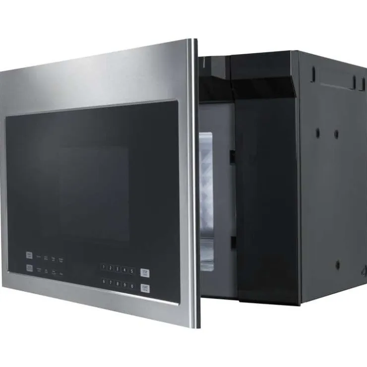 Haier 1.4 Cu Ft Microwave/Hood, , 300 - HMV1472BHS Black New