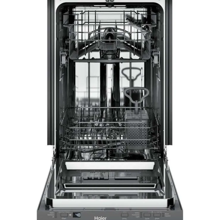 Haier 18 In Dishwasher Built-In 18" 47dB - QDT125SSLSS Stainless Steel New