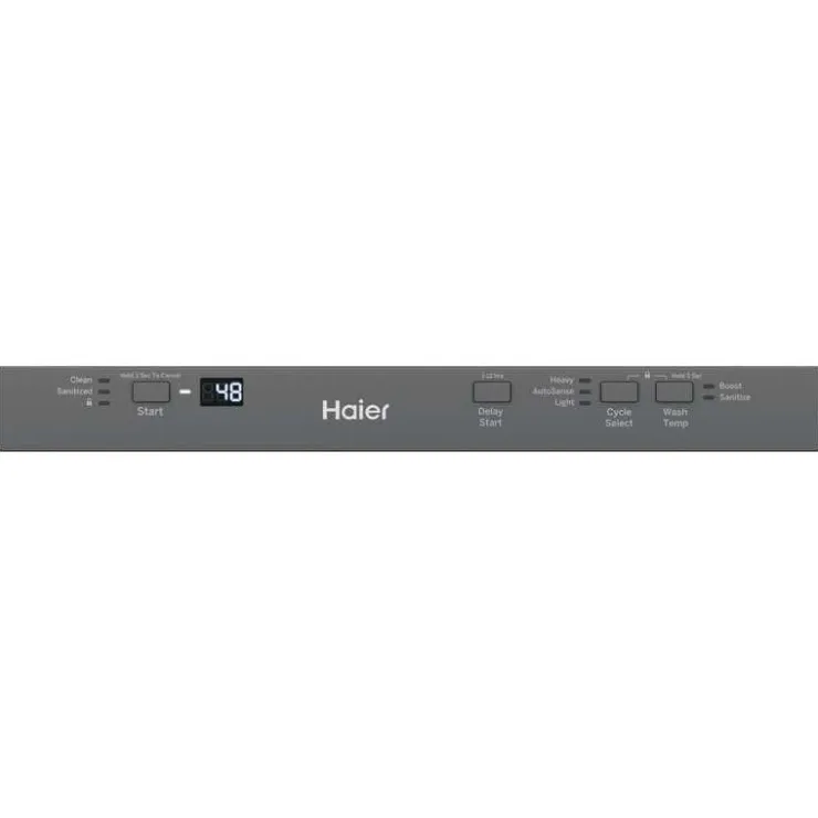 Haier 18 In Dishwasher Built-In 18" 47dB - QDT125SSLSS Stainless Steel New