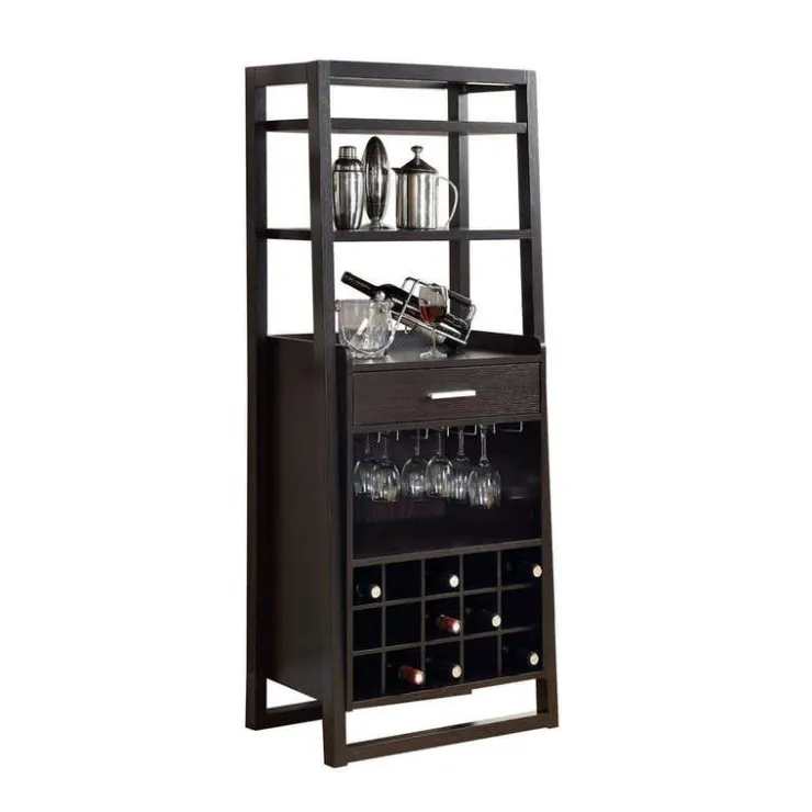 Monarch Home bar - 60"h / ladder style - Espresso Clearance