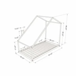 Meubles South Shore House Bed - South Shore Black Best