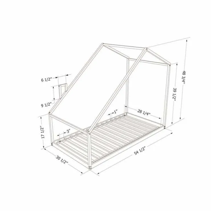 Meubles South Shore House Bed - South Shore Natural New