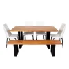 67-Inch Table with 4 Chairs Outlet