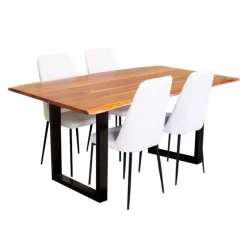 67-Inch Table with 4 Chairs Outlet